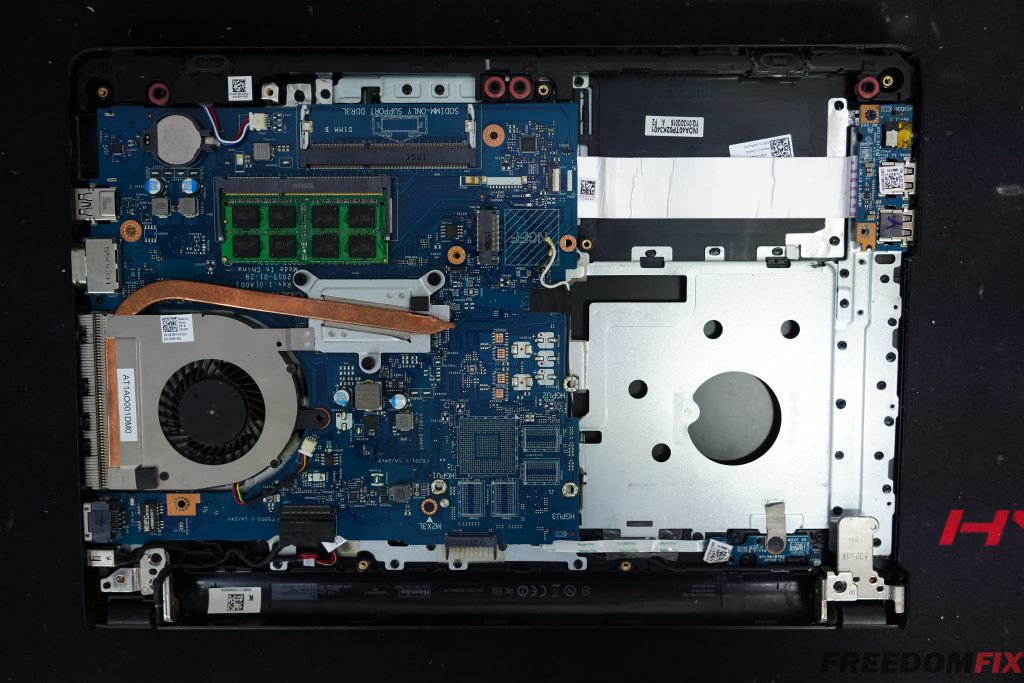 รับซ่อมโน๊ตบุ๊ค DELL 3458 เปิดไม่ติด ไฟไม่เข้า เมนบอร์ดเสีย ภาคจ่ายไฟมีปัญหา LINE @FREEDOMFIX