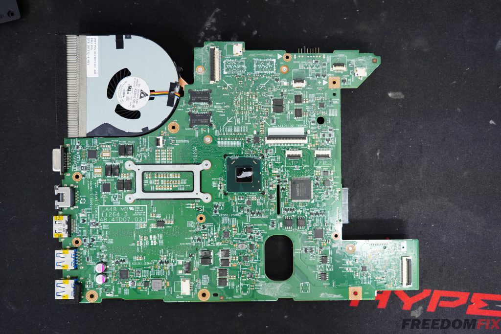 รับซ่อมโน๊ตบุ๊ค LENOVO V480 เปิดไม่ติด ไฟไม่เข้า เมนบอร์ดเสีย ภาคจ่ายไฟมีปัญหา LINE @FREEDOMFIX