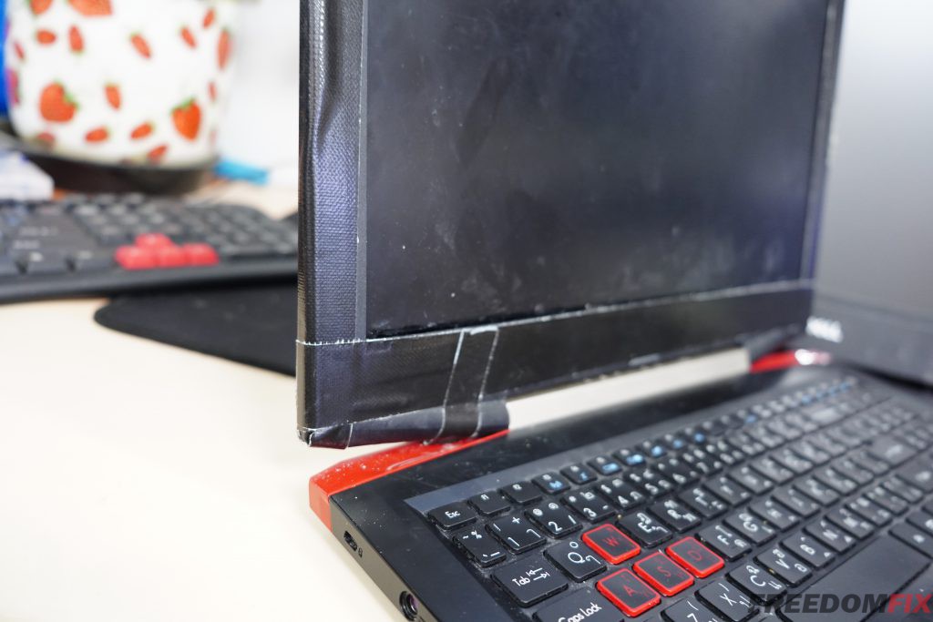 รับเปลี่ยนกรอบจอ บอดี้จอ ACER Aspire VX15 VX5-591G กรอบจอแตก บานพับหัก บอดี้จอแตกอ้า LINE @FREEDOMFIX