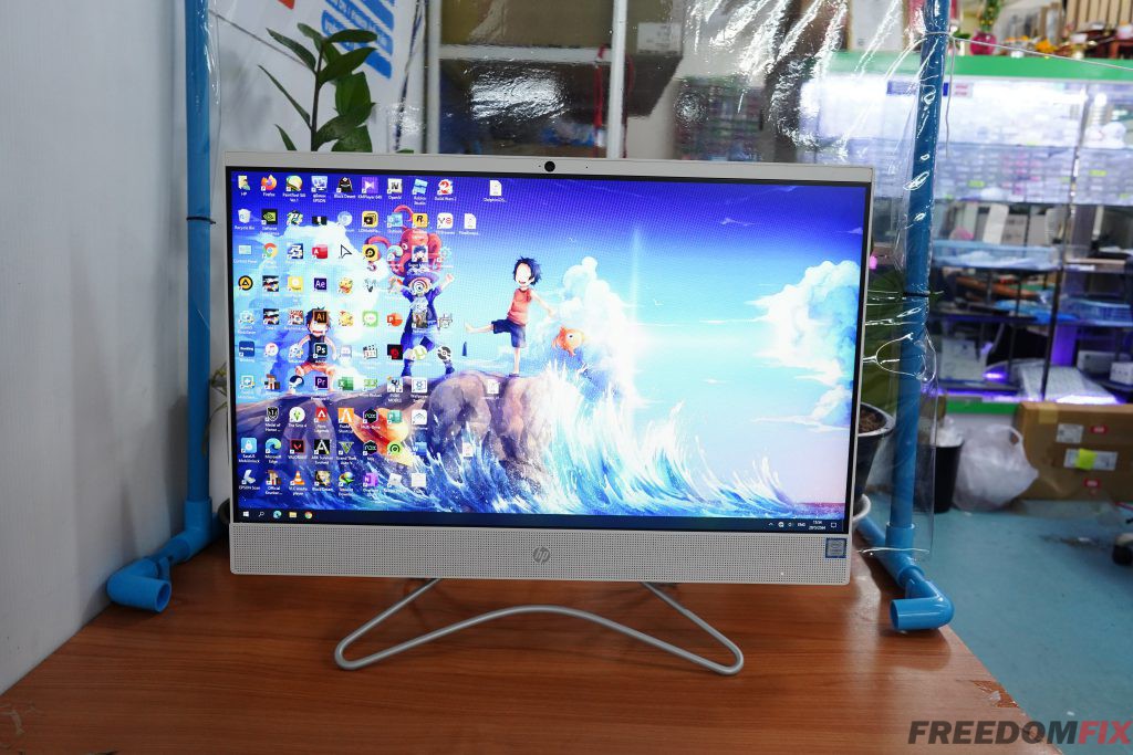รับเปลี่ยนจอคอม ALL IN ONE HP 23.8 นิ้ว จอทัชสกรีน 24-f0153d จอแตก จอร้าว จอเสีย จอเป็นเส้น LINE @FREEDOMFIX