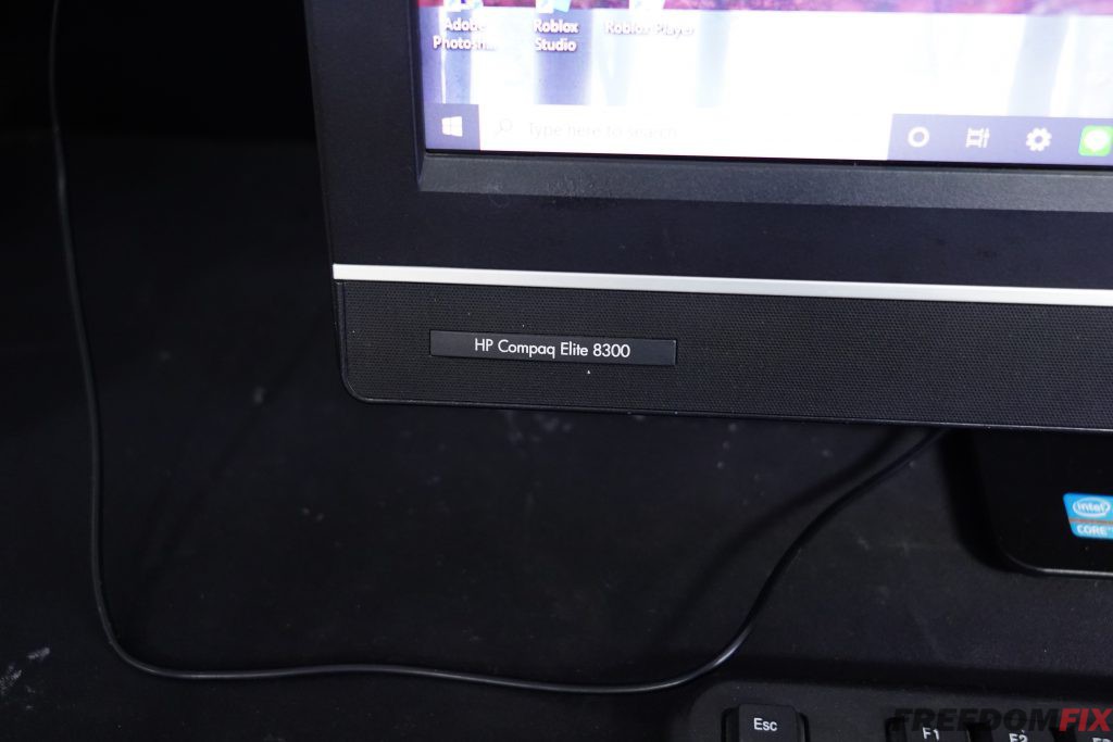 รับเปลี่ยนจอคอม AIO HP COMPAQ Elite 8300 23 นิ้ว จอเสีย จอสีเพี้ยน จอพัง จอเป็นเส้น LINE @FREEDOMFIX